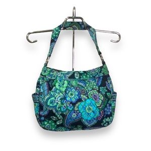 BEAUTIFUL Vera Bradley Reversible Tote in Blue Rhapsody Pattern - Retired 2009